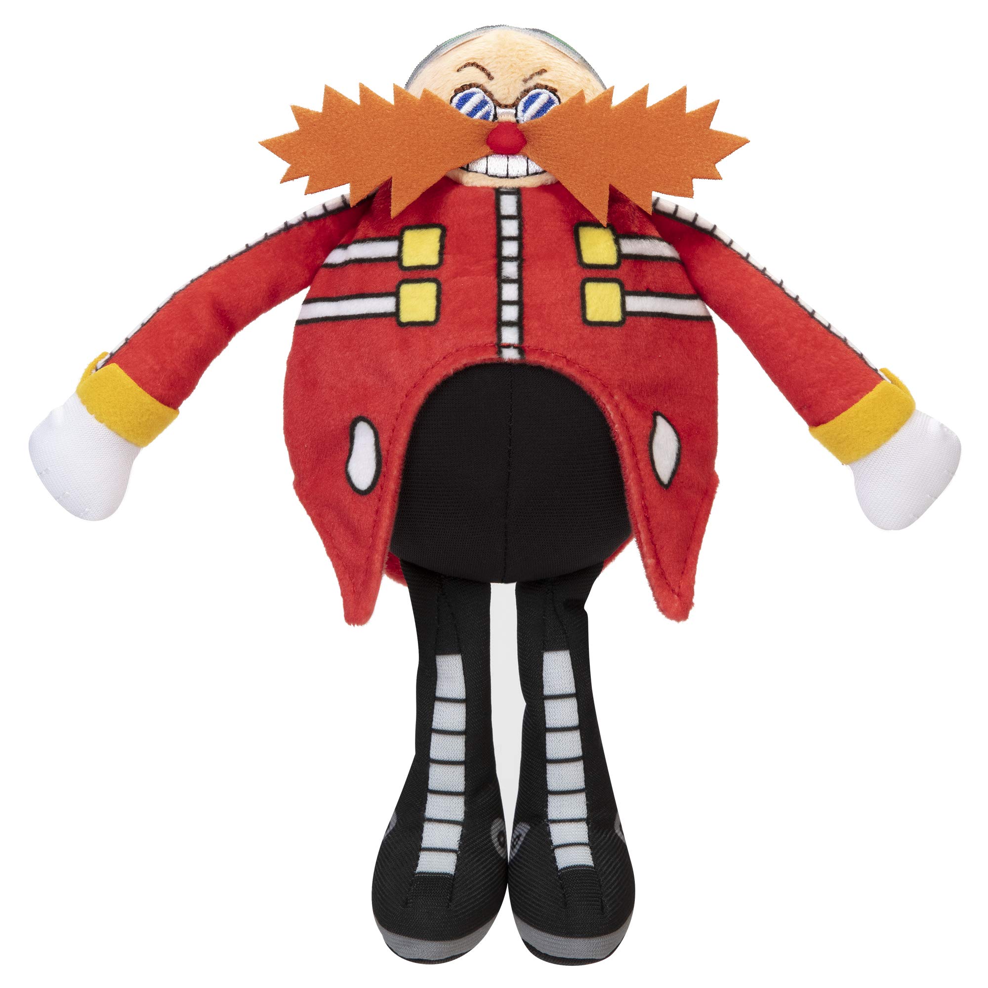 SONIC The Hedgehog - Jakks 408604-24PB Dr Eggman Modern Wave 4 Plush Toy, 20 cm, Red