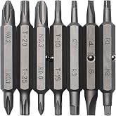 MEGAPRO&reg; Original Bit Pack | Replacement Multi-Bit Refills | 7 Double-ended Bits | Household Bits
