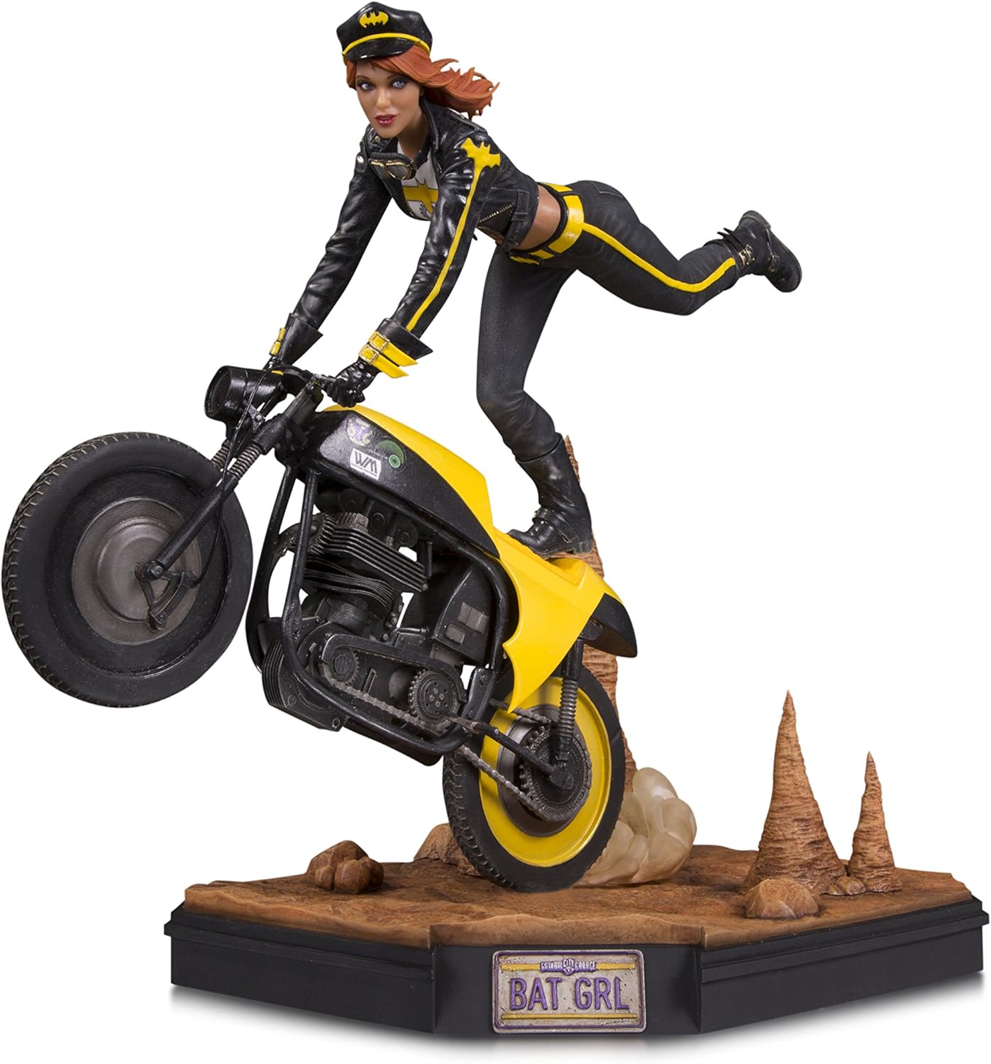 DC Comics MAR180391 Gotham City Garage: Batgirl Statue, Various