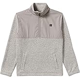 Billabong mens Boundary 1/2 Zip Blocked Fleece Sweater Jacket