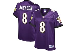 NFL PRO LINE Women's Lamar Jackson Purple Baltimore Ravens Team Player Jersey