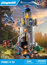 Playmobil Knight's Tower with Blacksmith and Dragon 89 pieces 3 figures view 4