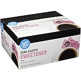 Amazon Brand - Happy Belly Zero Calorie Pink Saccharin Sweetener, 1000 Count (Previously Sugarly Sweet)