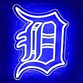 Baseball Neon Sign for Wall Decor Baseball Led Neon Light for Man Cave Dimmable Team Light Up Sign for Club Bedroom Garage Party Bar Birthday Gift for Fans USB Powered Size 16.1 * 11.8In(ZYLD133)