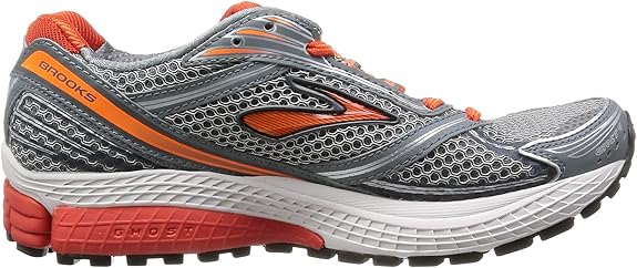 brooks ghost 10 uomo arancione