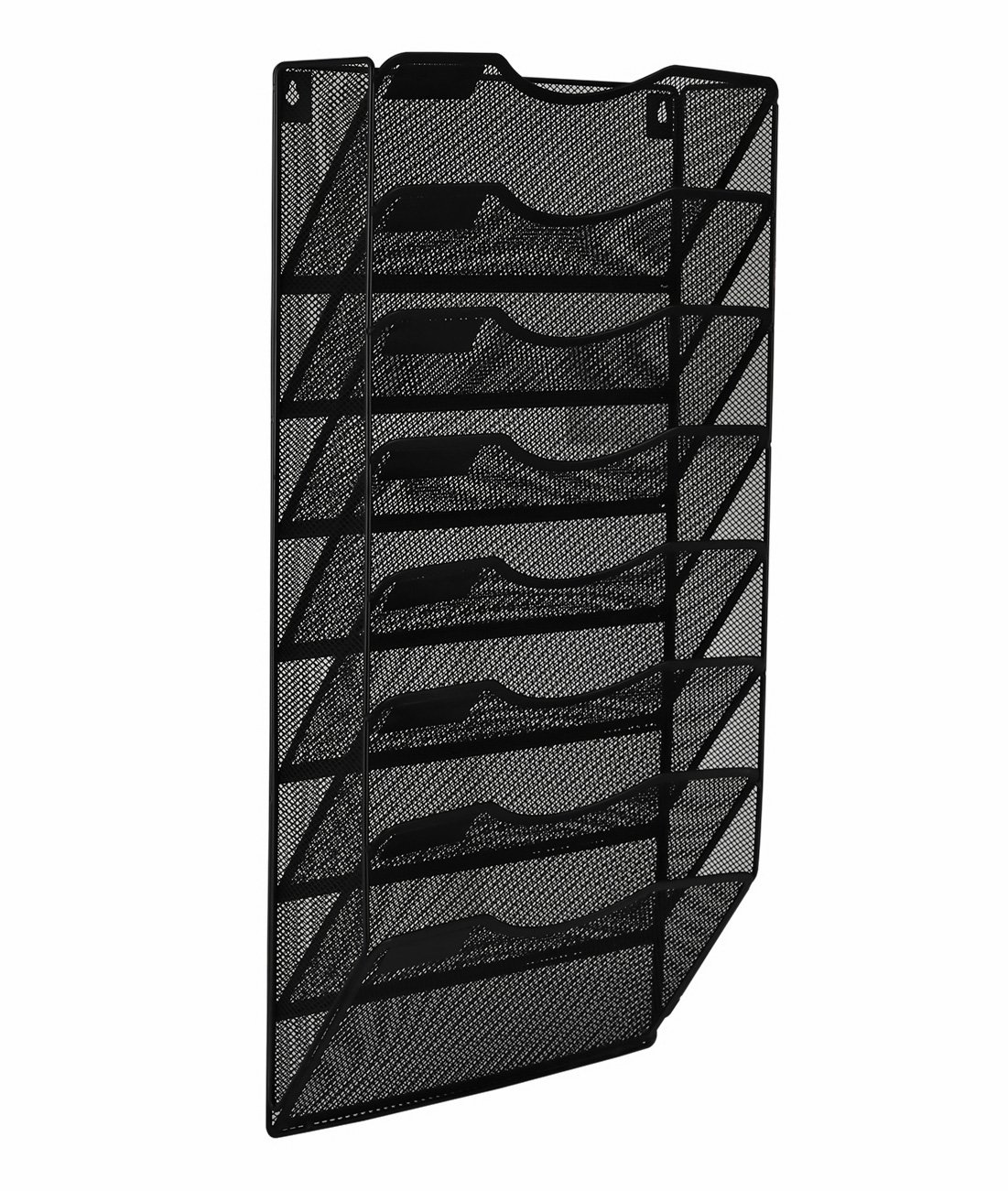 EasyPAG 8 Pocket Metal Wall File Holder Organizer Hanging Magazine Rack