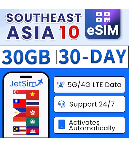 ESim Philippines Happy - 15 Jours Données Illimitées - 8 Go 5G Puis Illimité 128 Kbps - Pour IPhone/Android