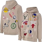 Ultra Game mens Nba Official Super Soft Multi-team Hoodie Sweatshirt