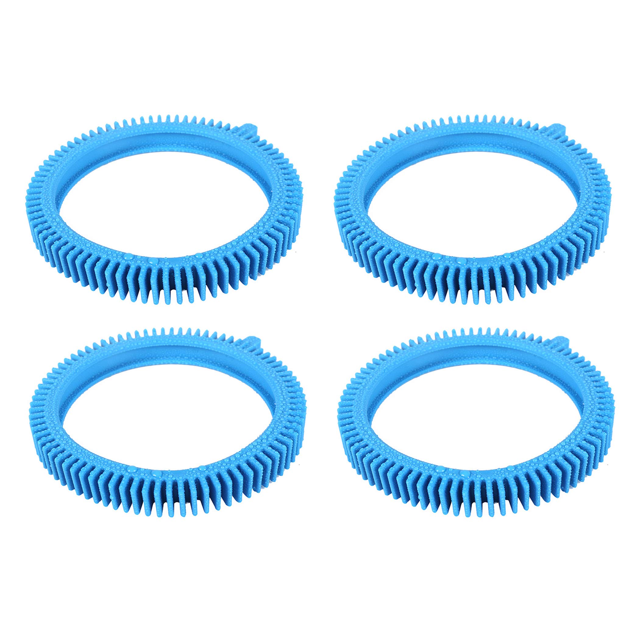 Photo 1 of AR-PRO Replacement Tires with Super Hump | Compatible with Poolvergnuegen 896584000-143, Fits Select Poolvergnuegen/Hayward Phoenix Cleaners, 4-Pack