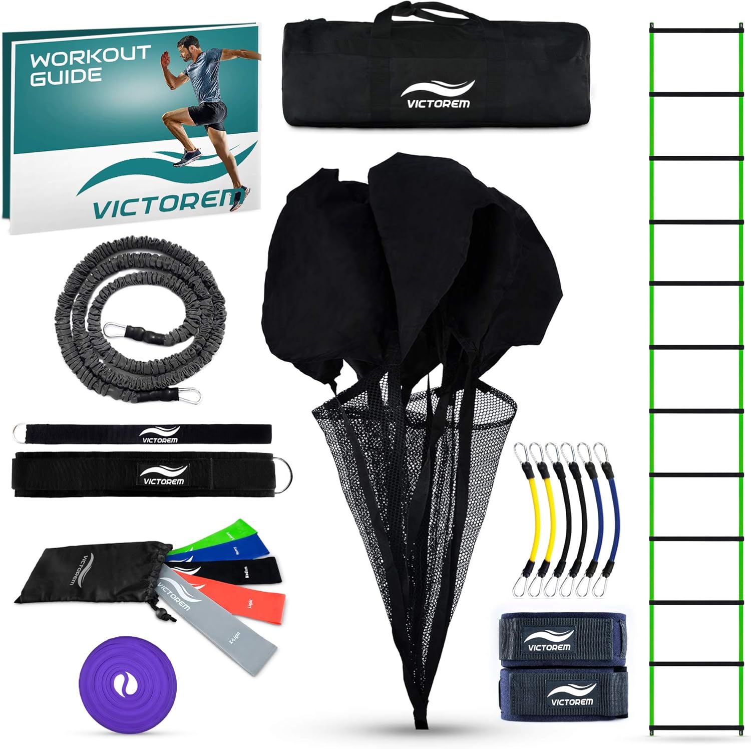 sklz paracadute per l'allenamento di velocità