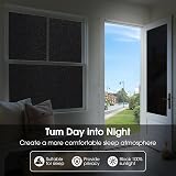 Lifetree Blackout Window Film 60x200cm Privacy No Glue UV Protection view 4