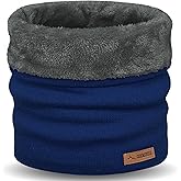 Neck Warmer Gaiter for Men Women,Winter Soft Thick Warm Fleece Lined Face Ski Mask Scarf Cold Weather Running