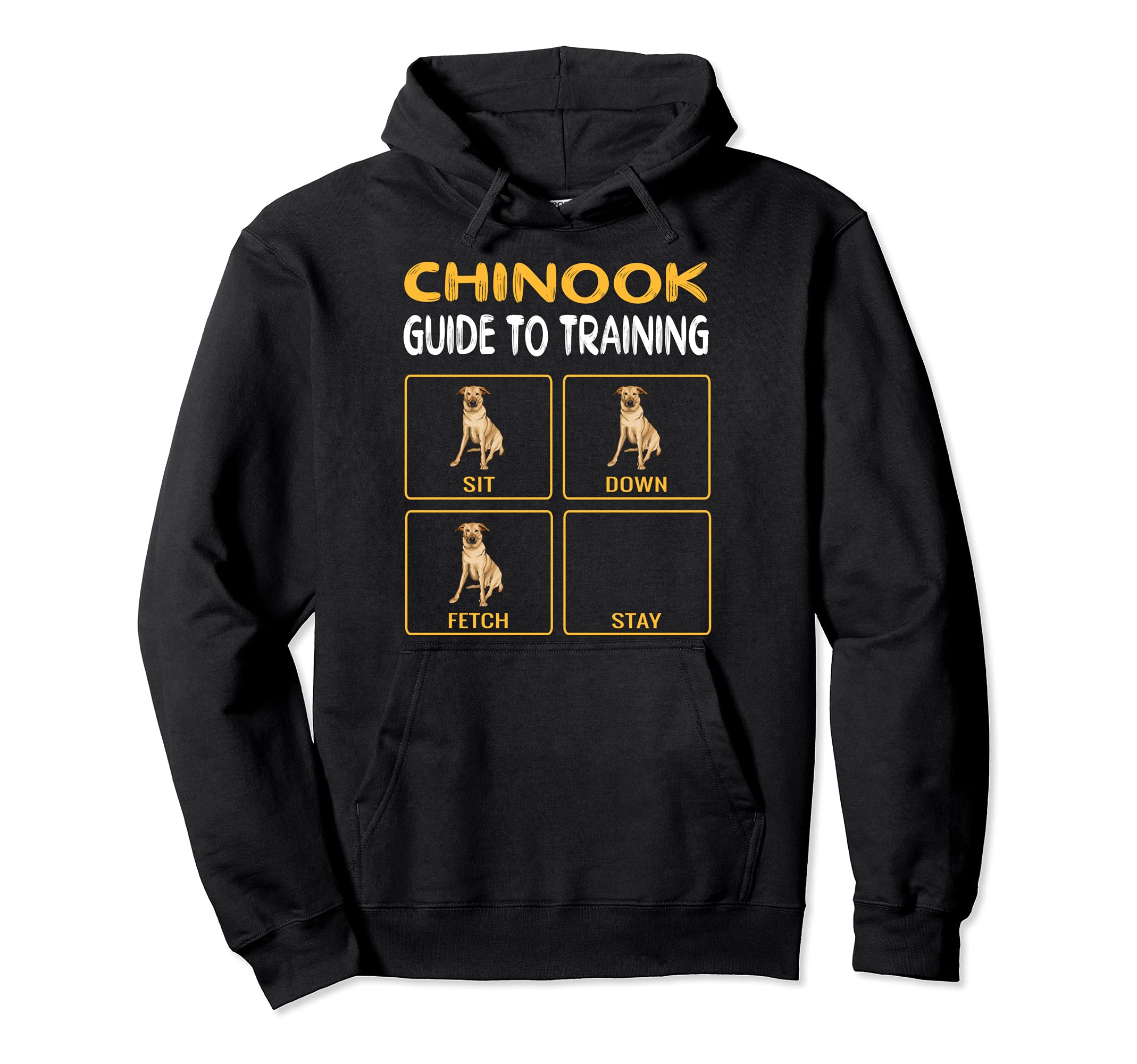 Funny Chinook Guide To Training Dog Obedience Pullover Hoodie