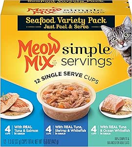 Meow Mix Seafood Selections Meow Mix Seafood Variety Pack 24