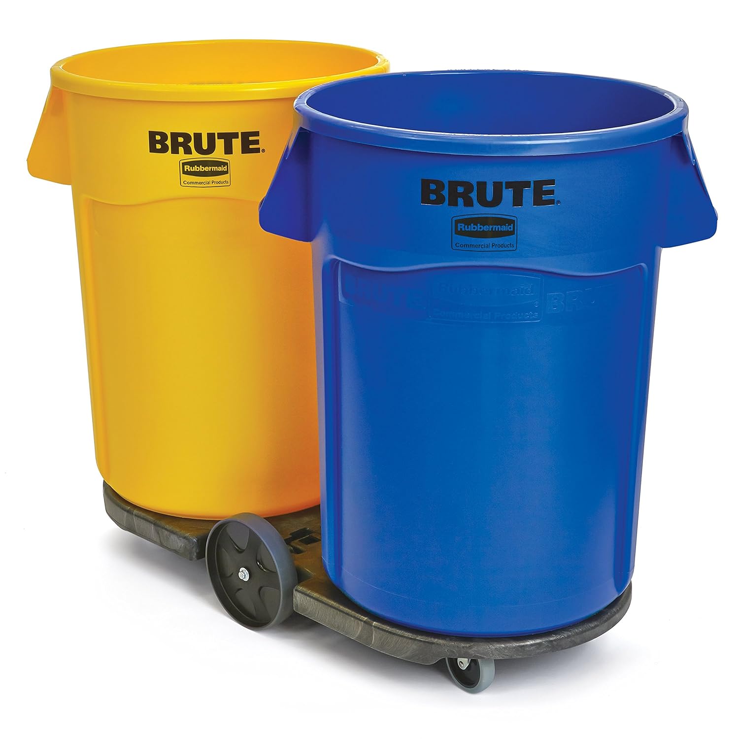 Rubbermaid Commercial FG264600BLA Tandem Brute Trash Dolly tillescenter