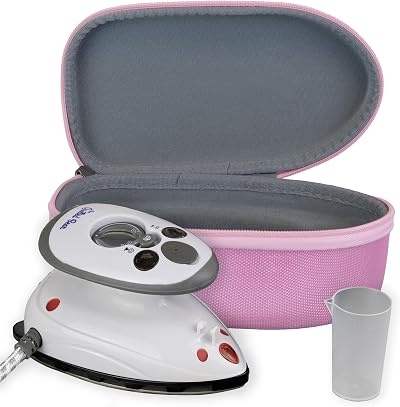 The Quilted Bear Mini Steam Iron - Travel Iron for Quilting & Clothing
