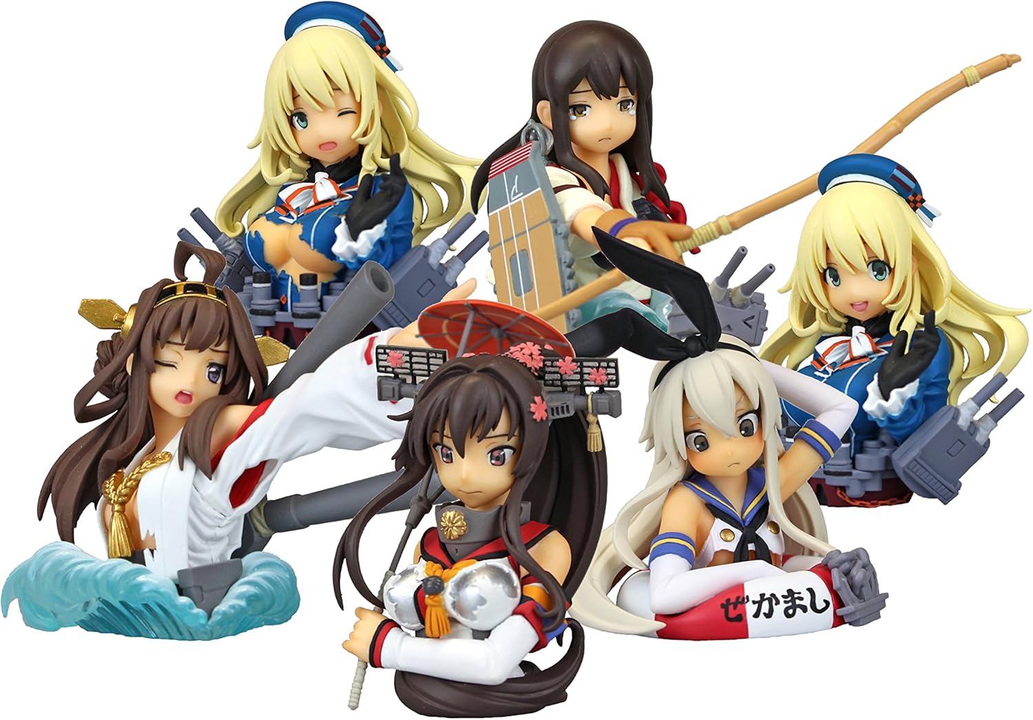 カプセルqフロイライン 艦隊これくしょん 艦これ 艦娘中破胸像名鑑 1box アニメ 萌えグッズ 通販 Amazon