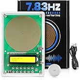 Adjustable Frequency Generator for Healing Schumann Sine Waves | 0.01Hz-200kHz, Resonance Machine 7.83Hz, USB-C Powered Frequency Generator Resonator with Acrylic Case