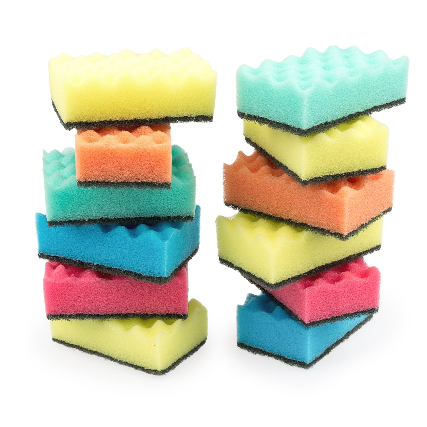 Amazoncom Kitchen Sponges Pack Of 12 Cleaning Sponge Scrubbing