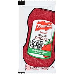 French's Tomato Ketchup Packets, 1000 count - One