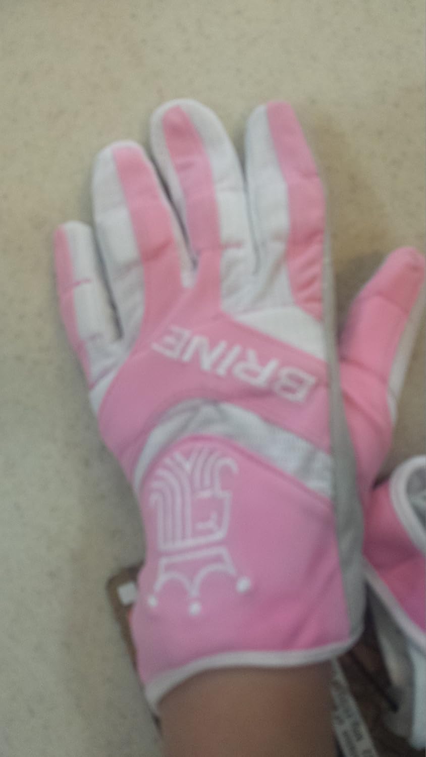 Brine Fire Warm Lacrosse Weather Mesh Gloves : Lacrosse Player Gloves : Sports & Outdoors