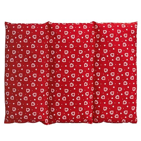 Cojín térmico para la espalda o el vientre 40x30cm rojo con ...