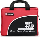 General Medi 160 Piece Premium First Aid Kit Red with Ice Pack & Emergency