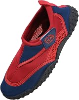 GEEZY Aqua Beach Surf Wet Water Shoes Unisex Red Adult Size 6 view 4