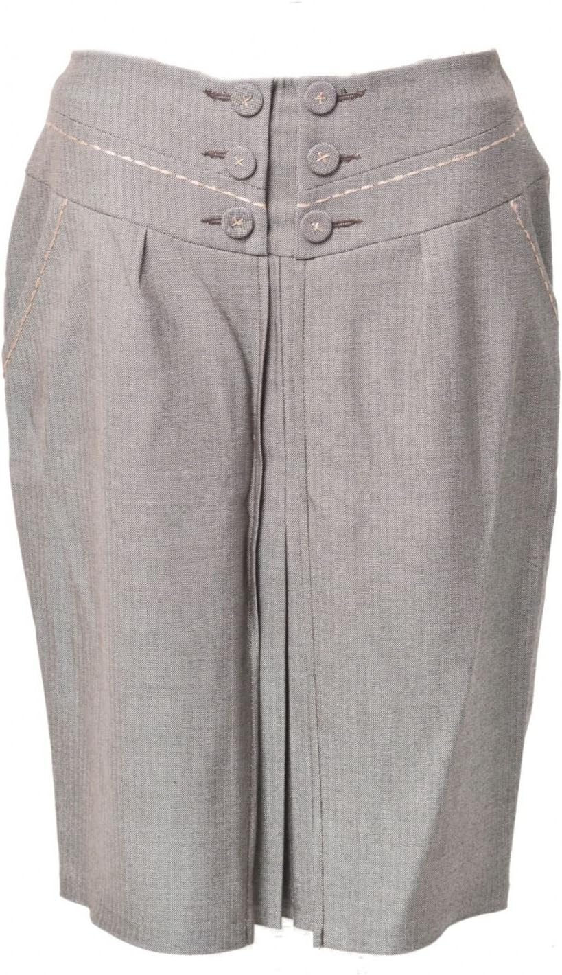 Kenzel Grey Formal Skirt M79