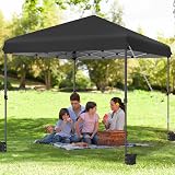 YITAHOME 2.5x2.5M Pop Up Gazebo Heavy Duty Marquee Dark Grey view 3