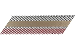 B&C Eagle A238X113HDR/33 Offset Round Head 2-3/8-Inch x .113 x 33 Degree Hot Dip Galvanized Ring Shank Paper Tape Collated Framing Nails (500 per box)