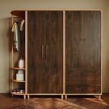Abyssaly Wood Effect Vinyl Wrap 40x300cm Self Adhesive Dark Brown Oak view 7