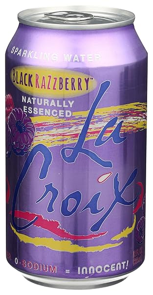 LA CROIX BLACK RAZZBERRY SPARKLING WATER SINGLE, 12 FZ