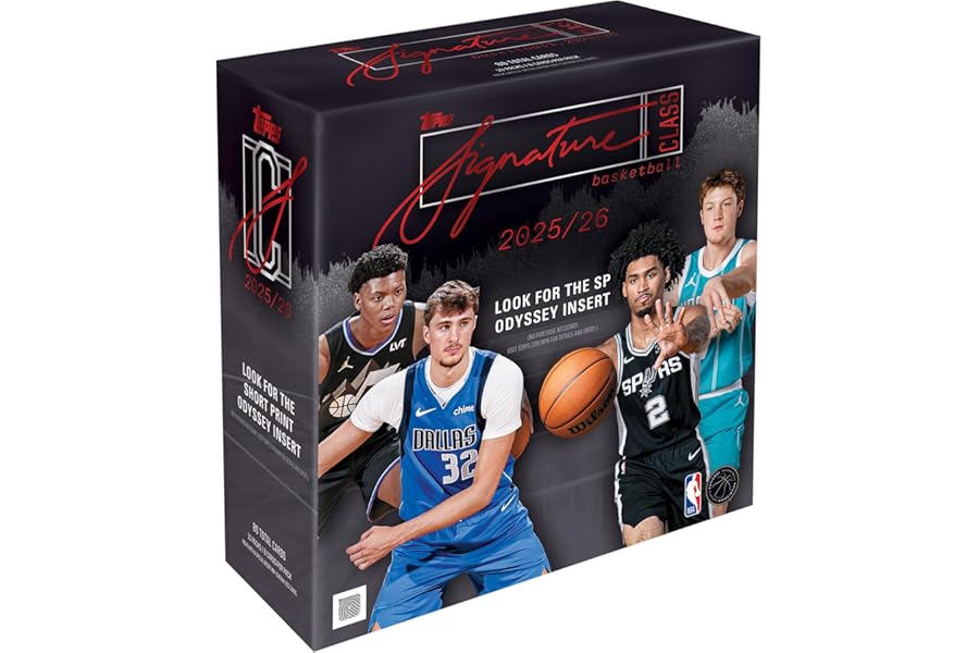 2025-26 Topps Signature Class Basketball - Factory Sealed - Mega Box