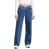 SLVRLAKE Women's Mica Wide Leg Jeans