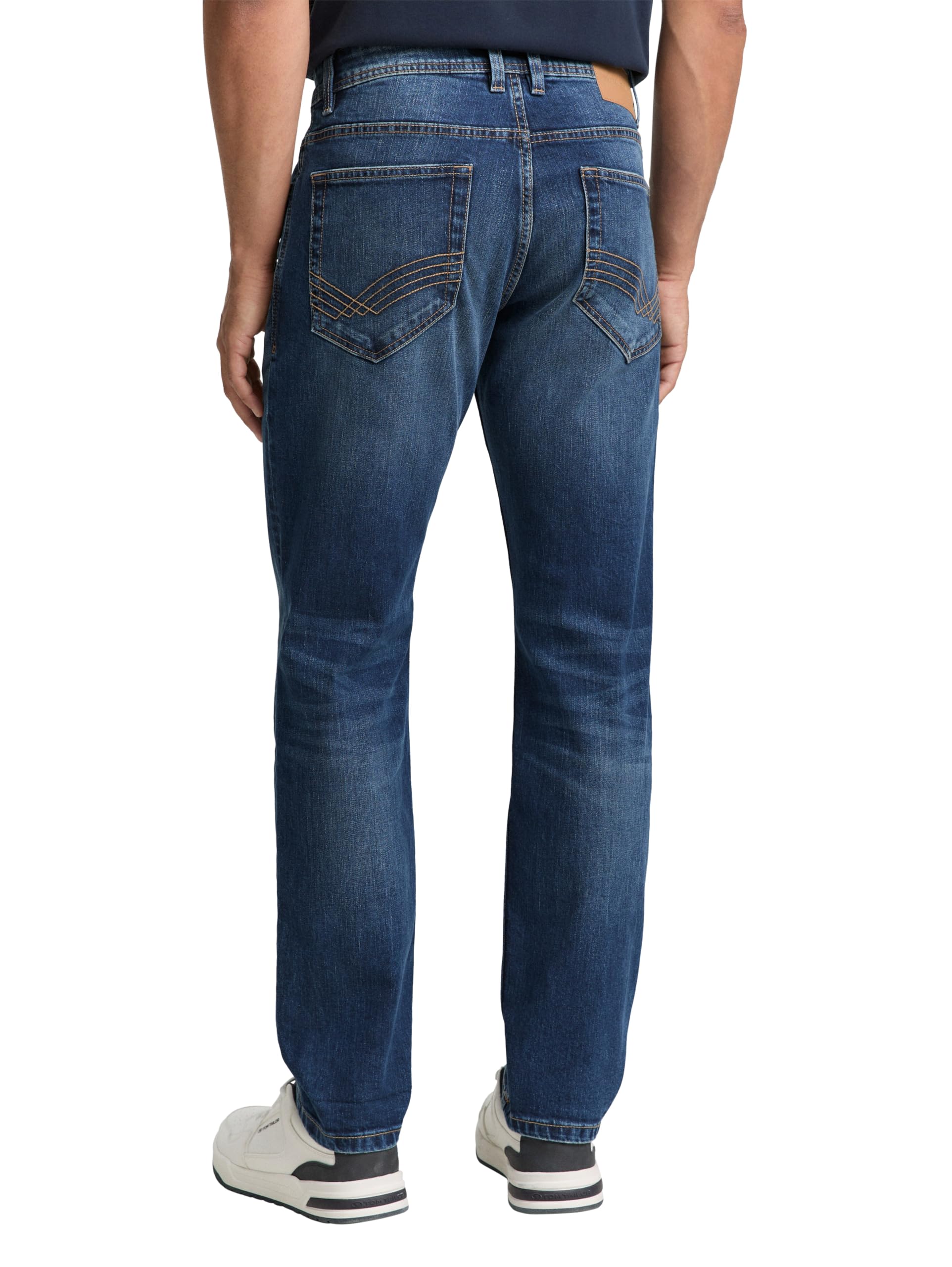 TOM TAILOR Herren 1007860 Josh Regular Slim Jeans, 10281 - Mid Stone Wash Denim, 31W / 34L EU 4