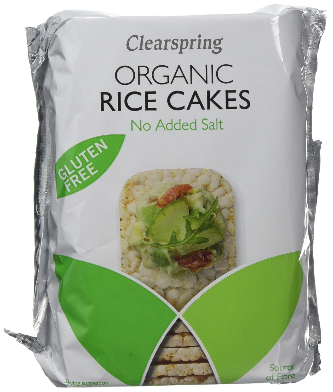 Clearspring Rice Cakes No Added Salt Organic 130 g (Pack of 12) Amazon