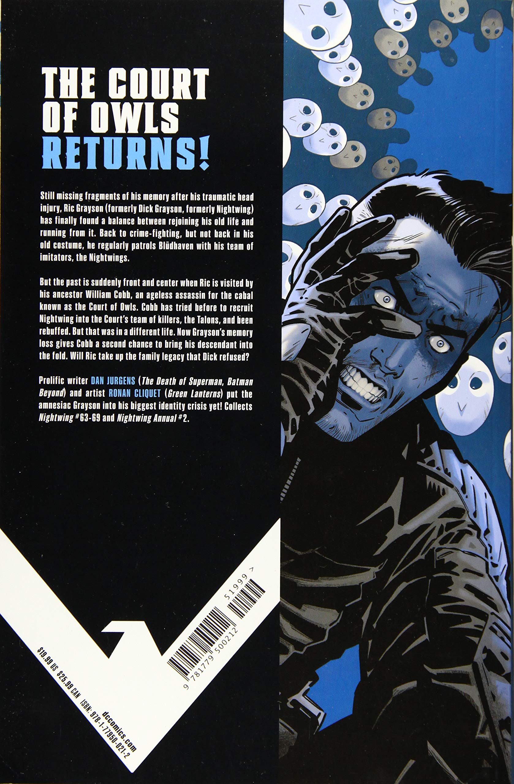 Amazon Com Nightwing The Gray Son Legacy 9781779500212 Jurgens Dan Books