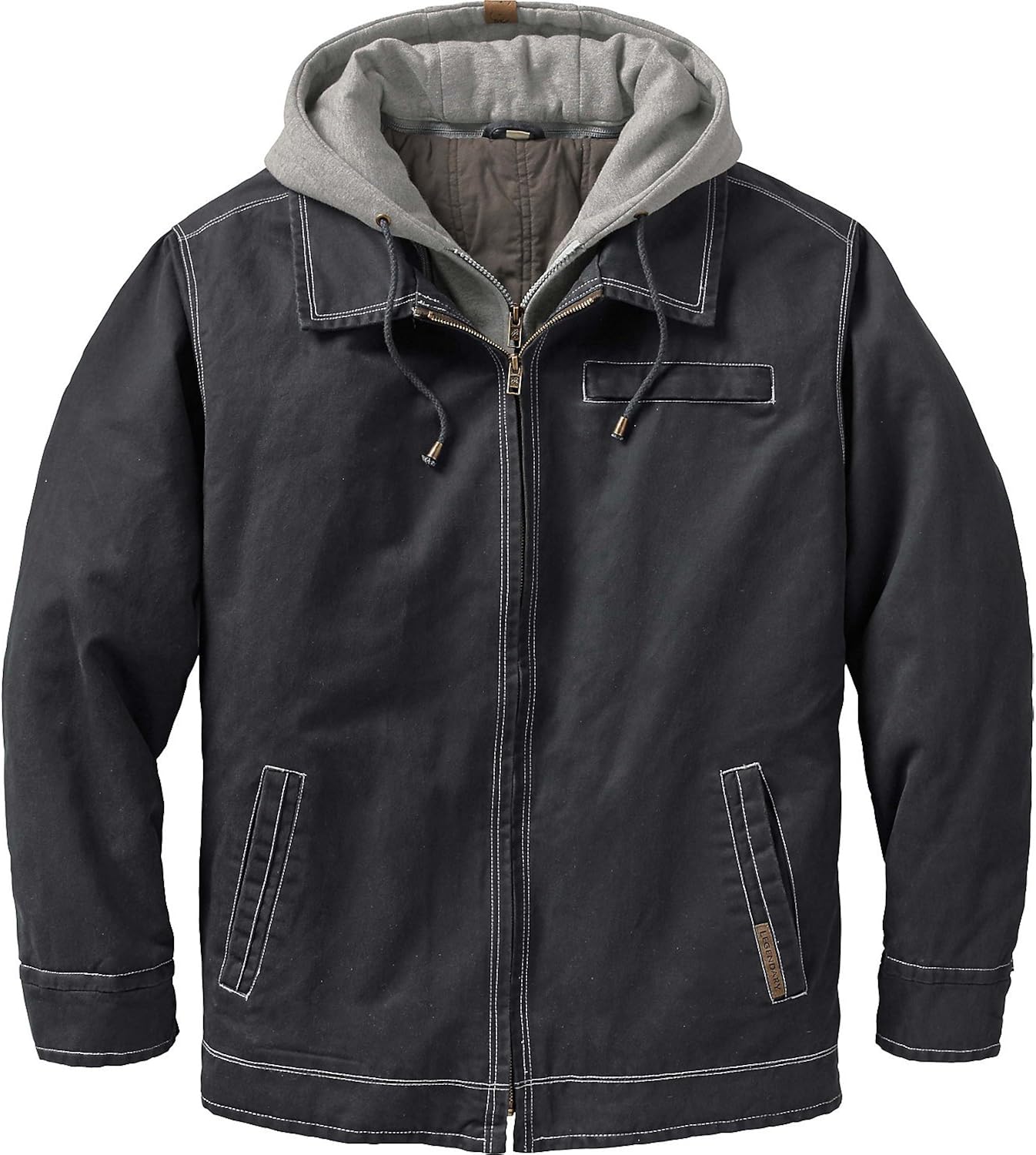 Legendary Whitetails Men’s Rugged Full Zip Dakota Jacket: Clothing