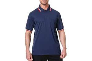 TOPTIE Baseball and Softball Referee Shirt Short Sleeve Polo Shirt Umpire Jersey