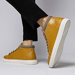 Arkbird Mens Leather Sneaker Fashion Classic Casual