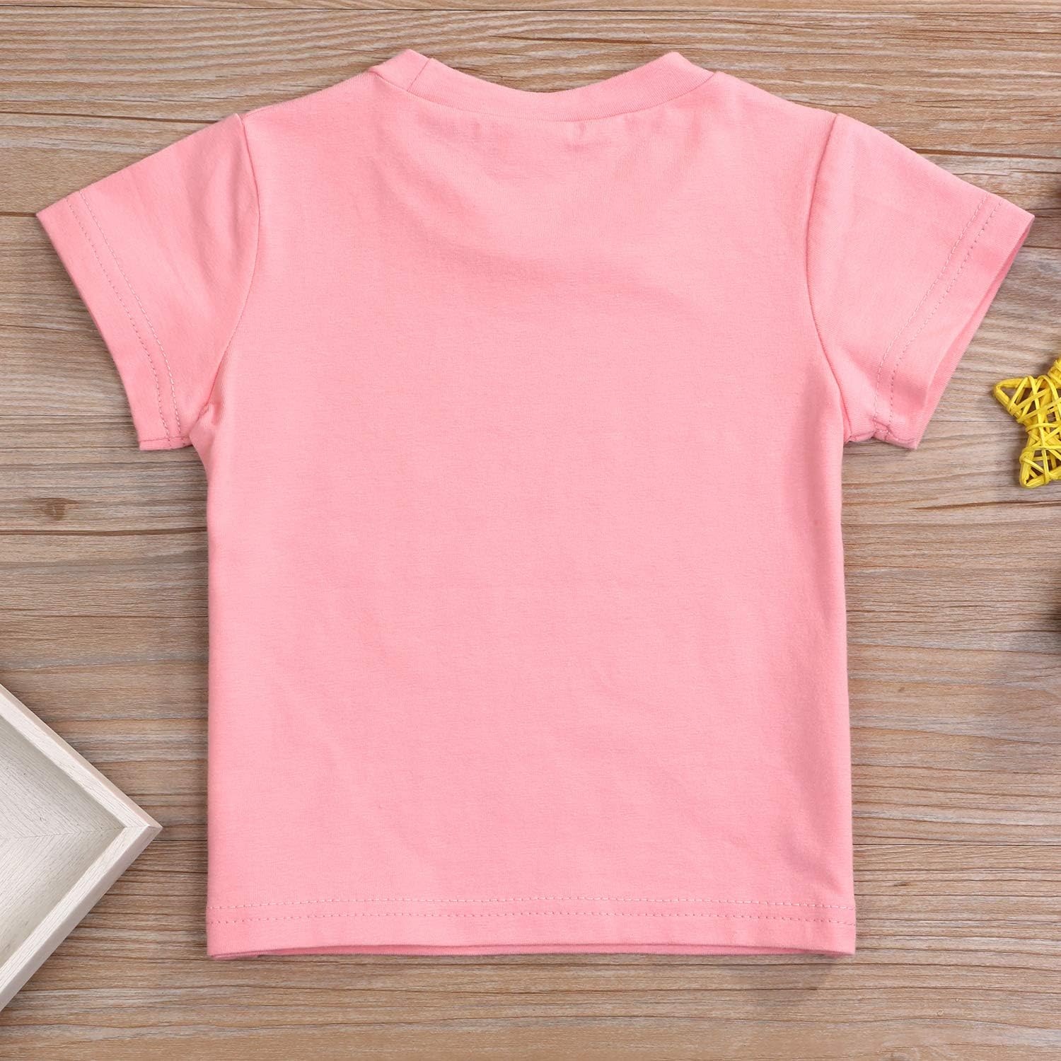 Mama's Bestie Baby Toddler Kids Girl Pink Arrow Letter T-Shirt Tee Tops Summer: Clothing