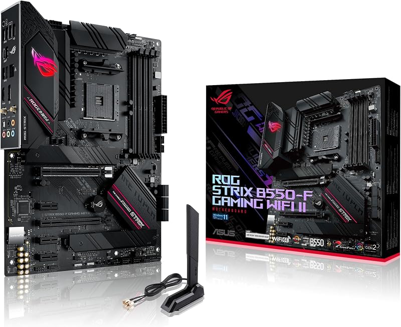 ASUS ROG STRIX B550-F GAMING WIFI II ATX Motherboard AM4 AMD B550 Chipset