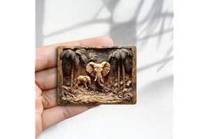 Vintage Fridge Magnet Design-（2.3x3.1） inch Acrylic Round Refrigerator Sticker Retro Decor Gift Perfect Size for Fridge, Lock