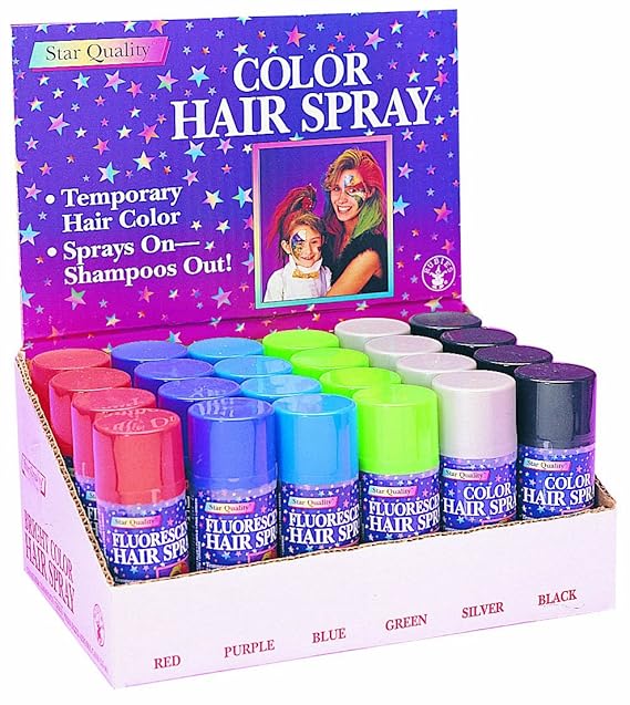 Rubie S Costume Co White Color Hair Spray Costume Amazon Co Uk