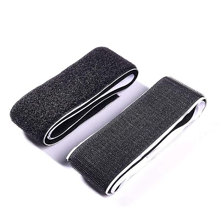 ZADAWERK® Klettverschluss - Klettband - 50 mm x 100 cm - Schwarz