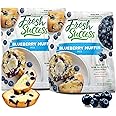 Concord Foods Blueberry Muffin Mix | Easy Bake Bread Mix for Fresh, Delicious Muffins at Home | Made with Natural Flavors & No Preservatives | Ideal for Breakfast, Brunch & Snacks | 15 Oz (Pack of 2)
