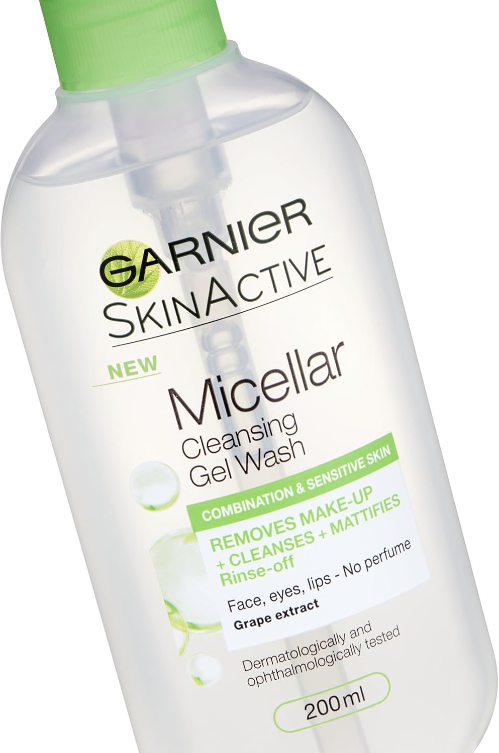 garnier micellar gel wash combination