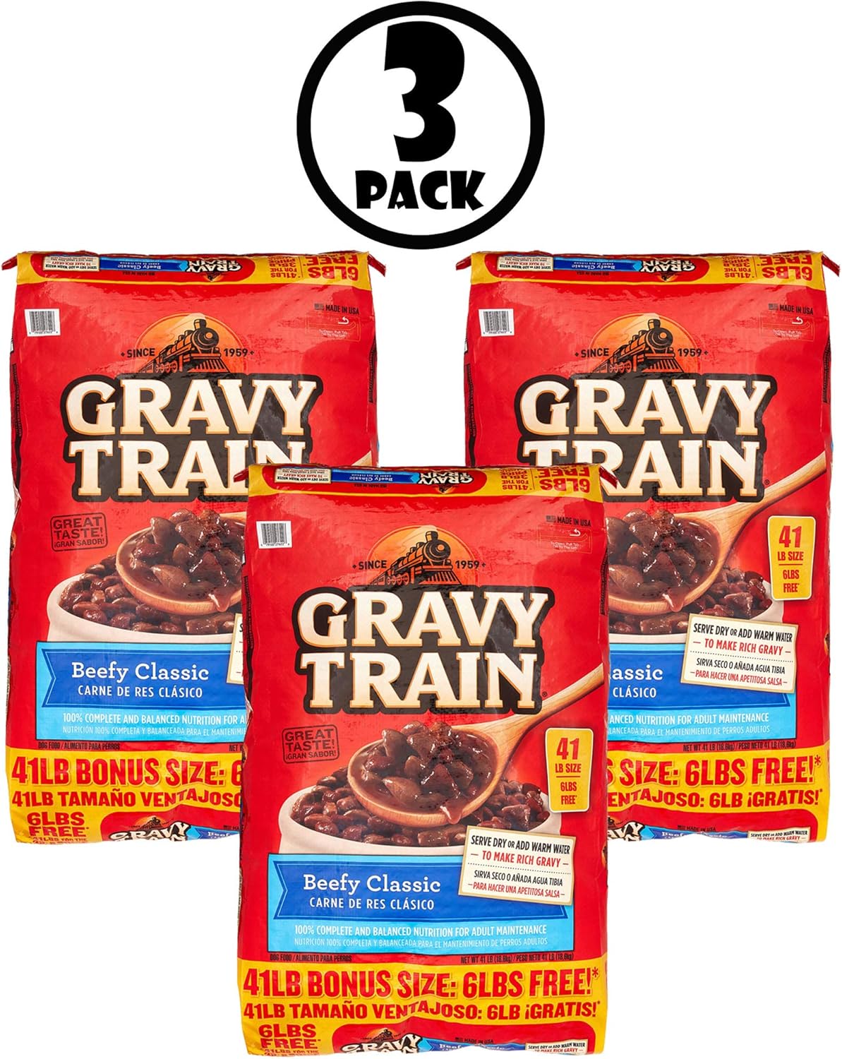 butchers dog food in gravy