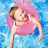 Pipihome Baby Swimming Float with Seat and Handles 0-36 Months Mermaid Design view 7